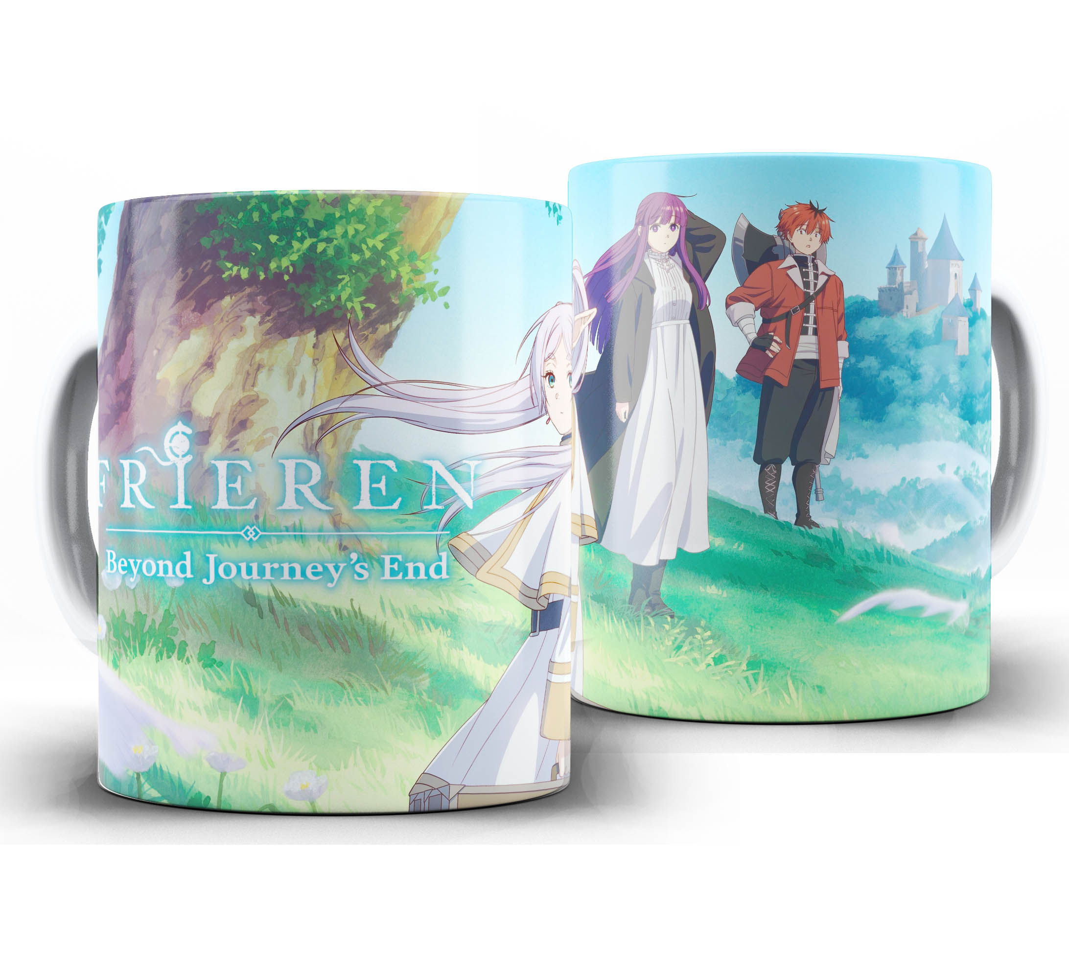 Caneca Anime - Frieren Beyond Journeys End W20 - Frieren Fern e Stark